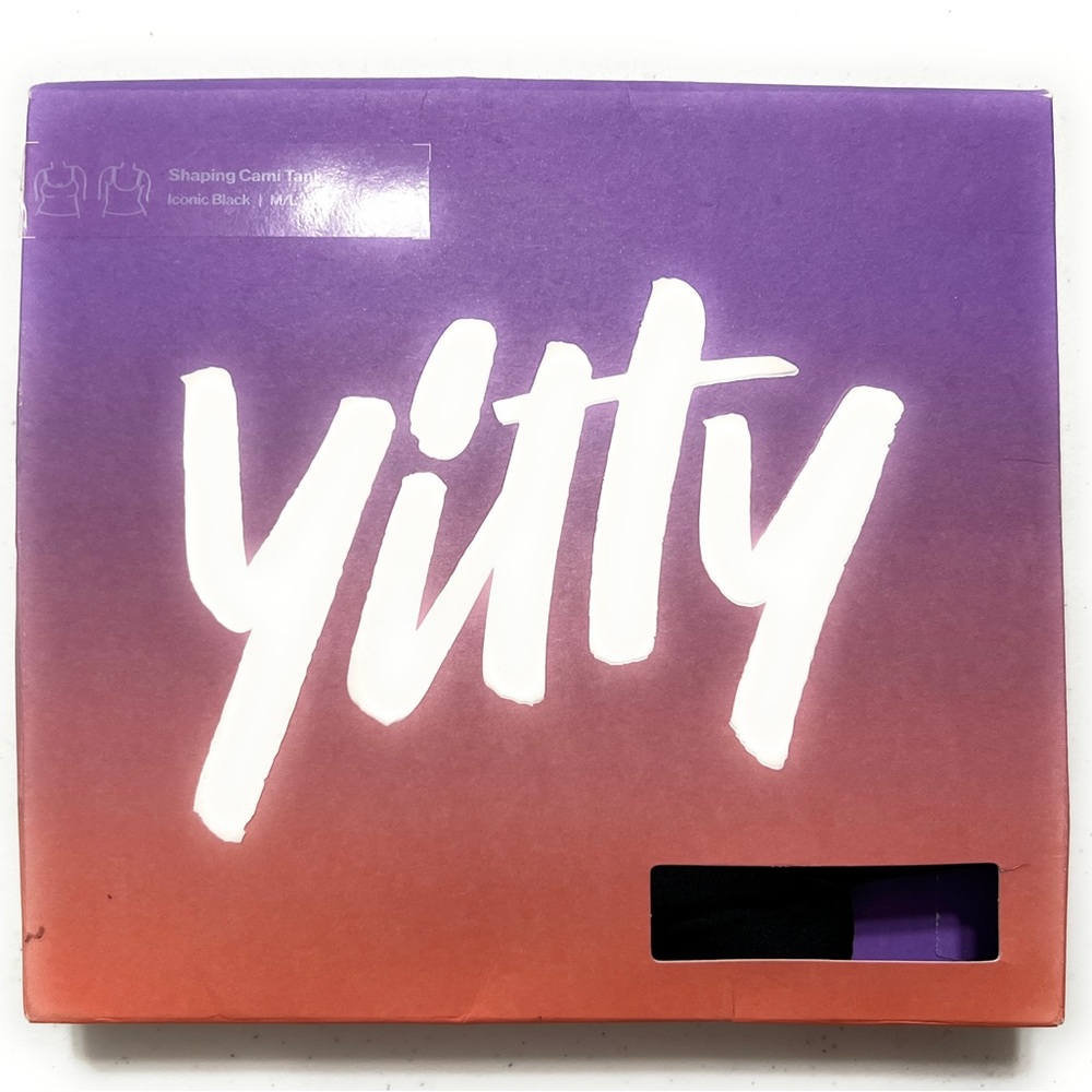 Yitty by Lizzo Nearly Naked Shaping Cami Tank Iconic Black Size M/L